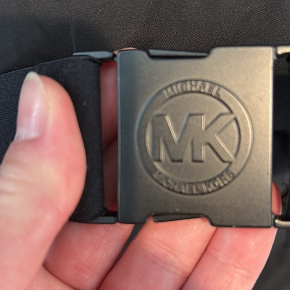 Michael Kors Asymmetrical Belted Down Jacket ￼ - Picture 4 of 9